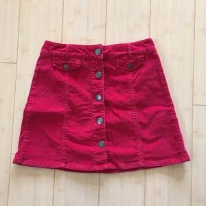 Button up skirt